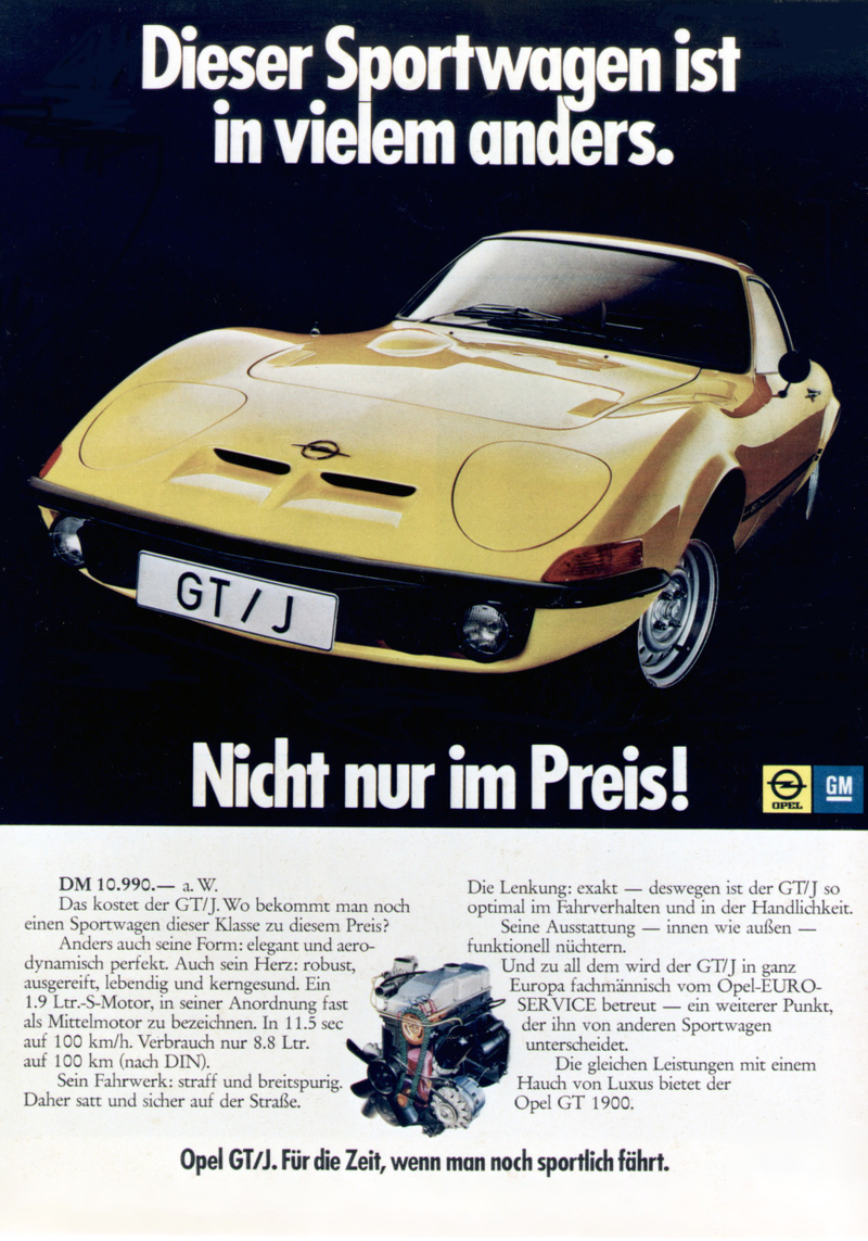 Illustration for article titled Some Opel GT facts for you
